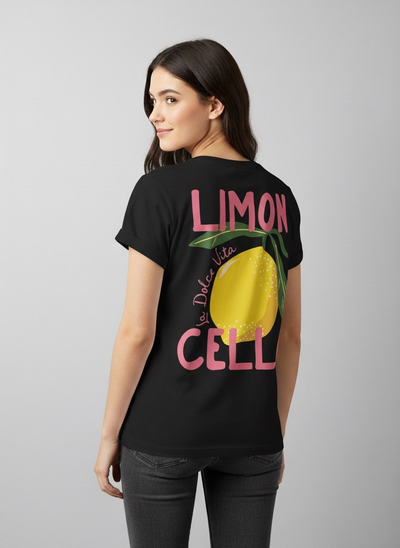 La Dolce Vita Lemon Graphic Tee