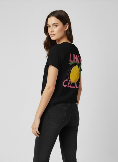 La Dolce Vita Lemon Graphic Tee
