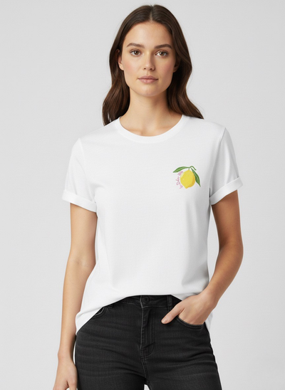 La Dolce Vita Lemon Graphic Tee