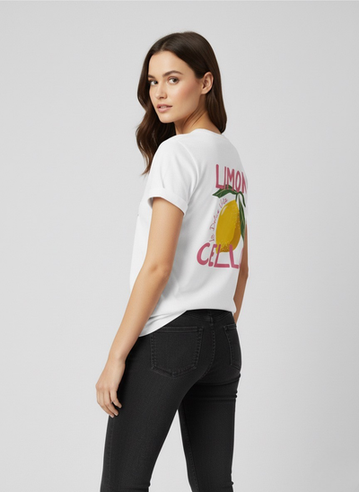 La Dolce Vita Lemon Graphic Tee