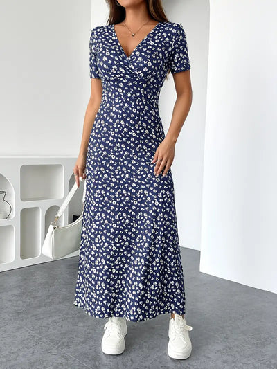 Blooming Grace Floral Maxi Dress
