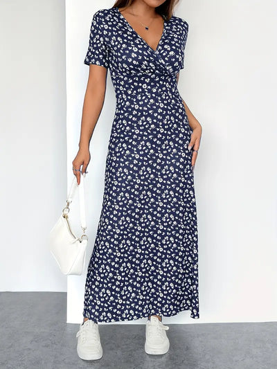 Blooming Grace Floral Maxi Dress