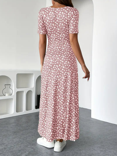 Blooming Grace Floral Maxi Dress