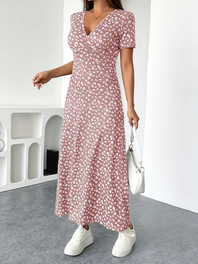 Blooming Grace Floral Maxi Dress