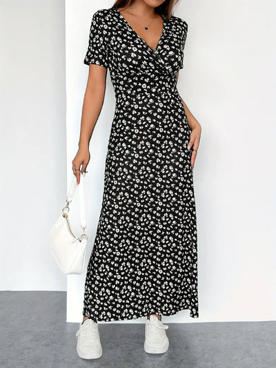 Blooming Grace Floral Maxi Dress