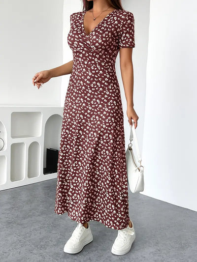 Blooming Grace Floral Maxi Dress