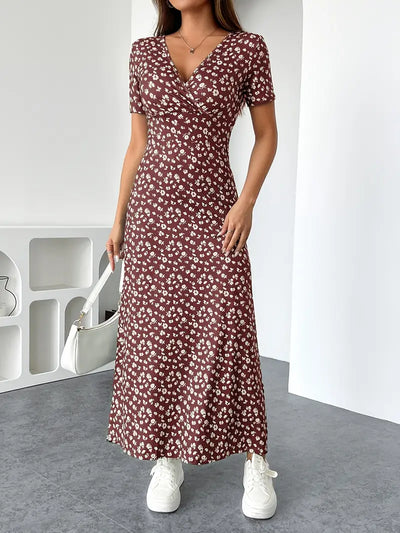 Blooming Grace Floral Maxi Dress