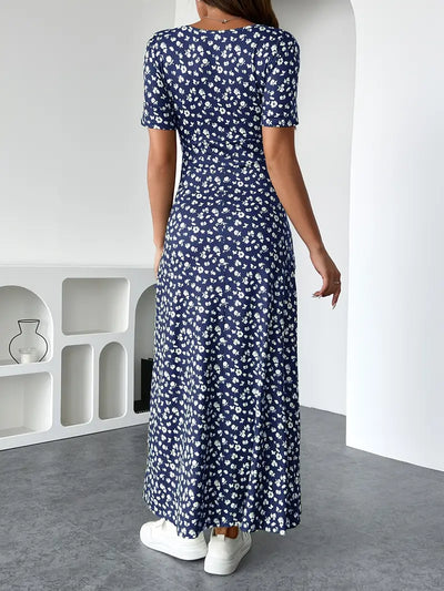 Blooming Grace Floral Maxi Dress