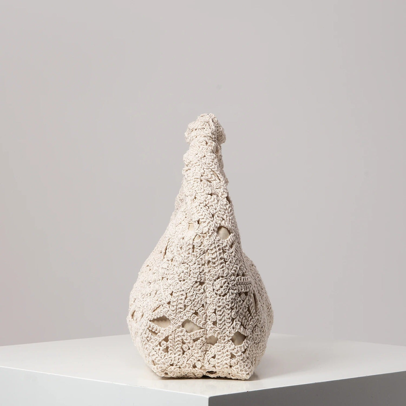 Bohemian Crochet Handle Bag