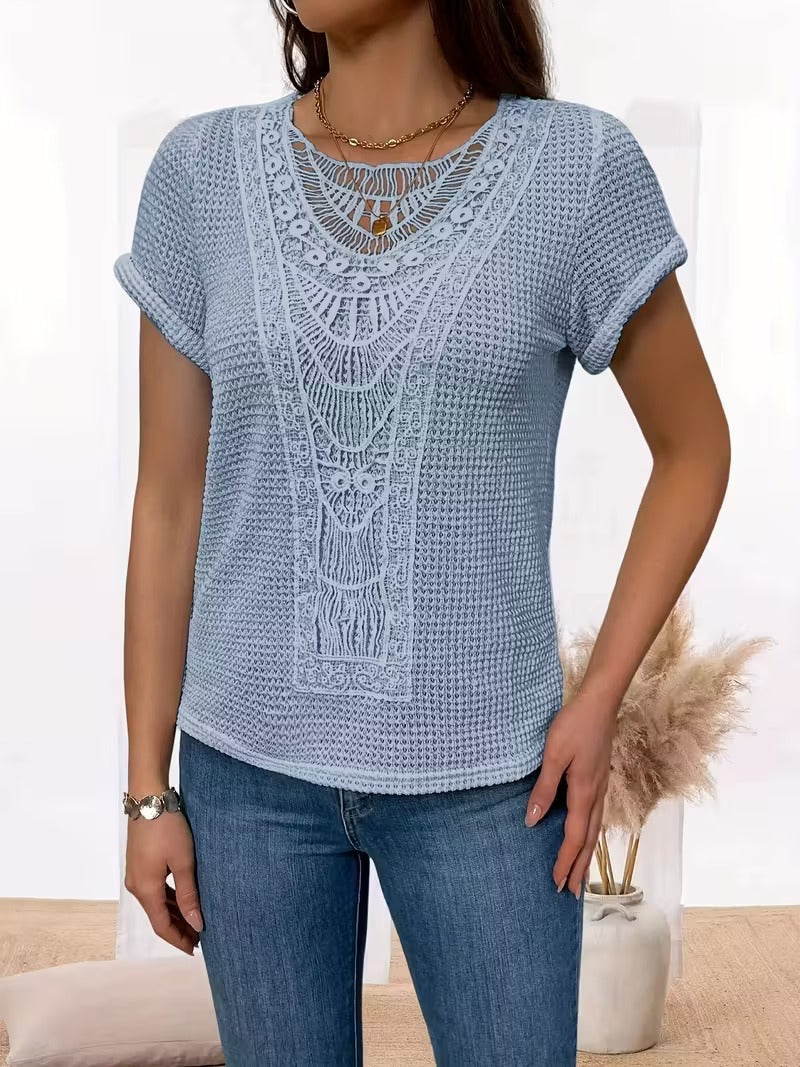 Bohemian Grace Crochet Top