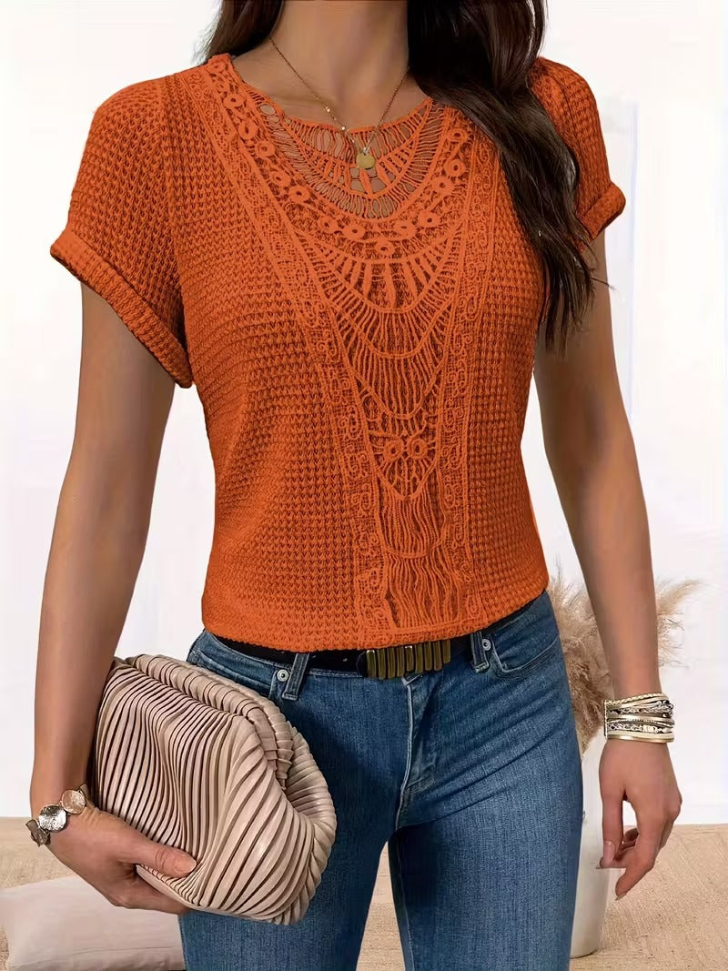 Bohemian Grace Crochet Top