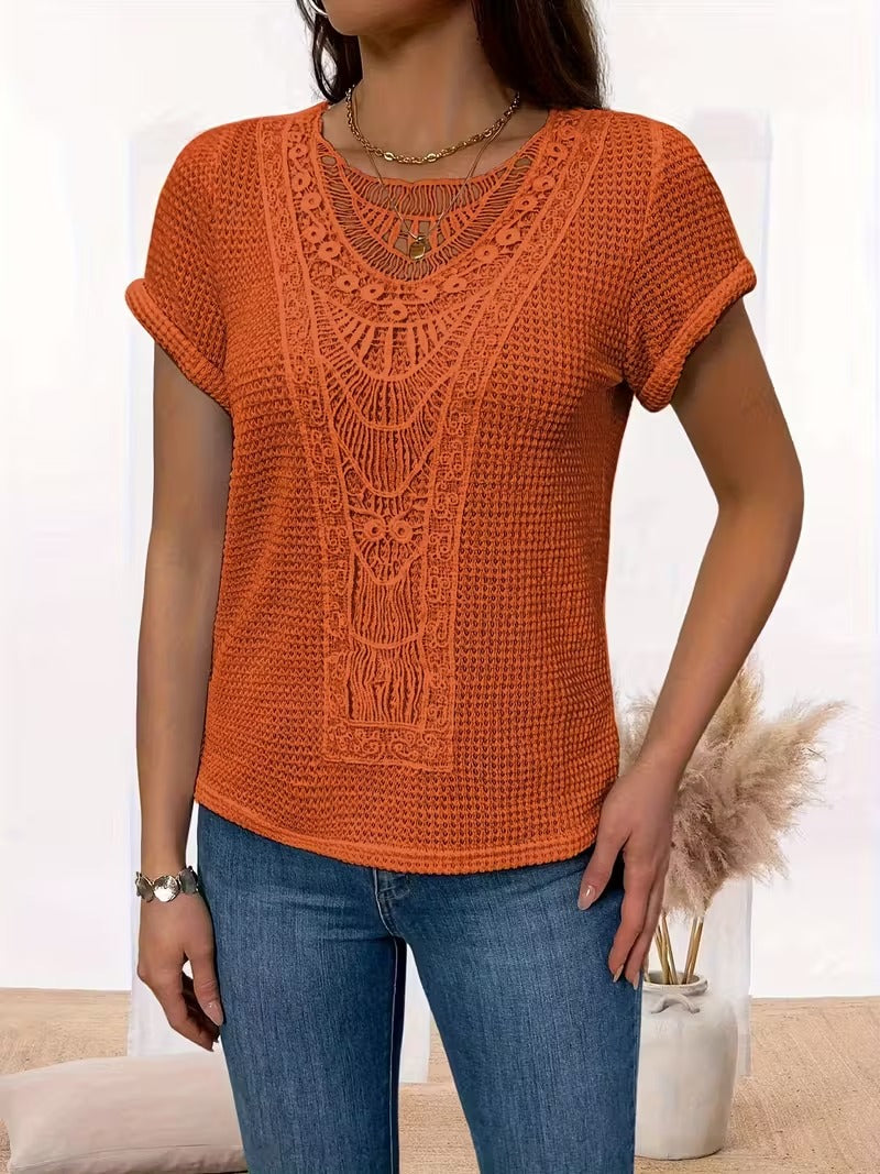 Bohemian Grace Crochet Top