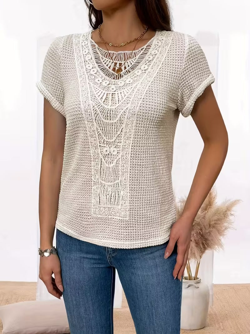 Bohemian Grace Crochet Top