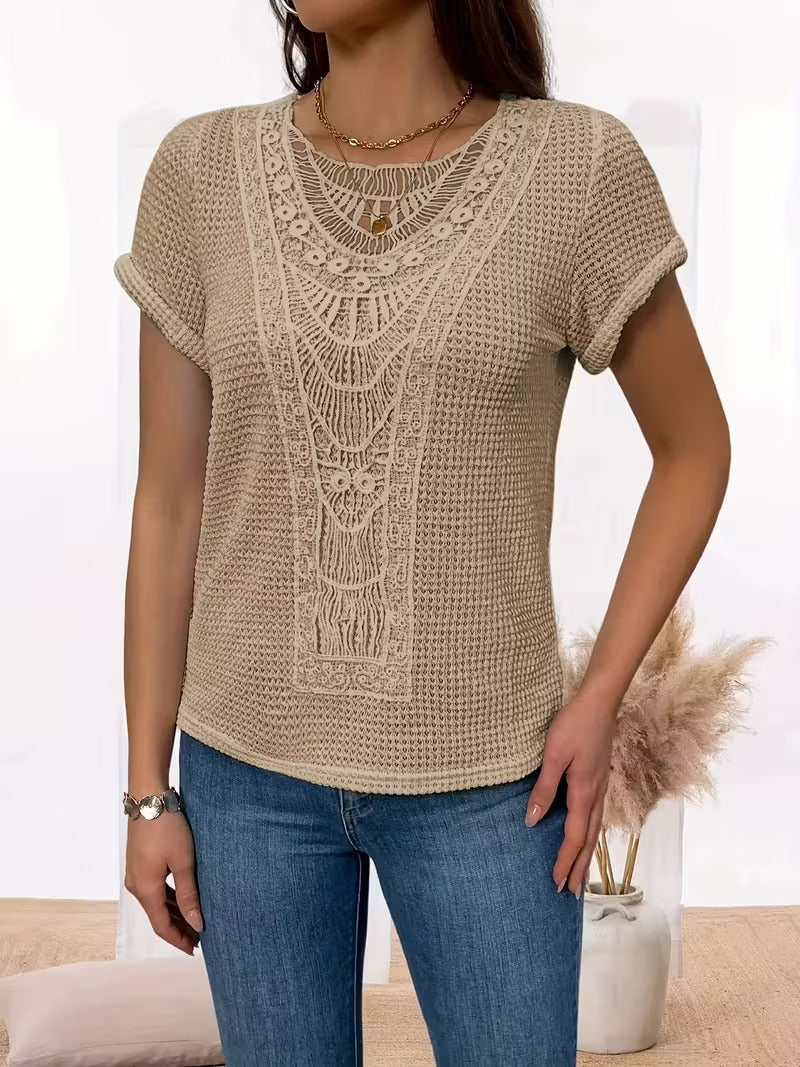 Bohemian Grace Crochet Top