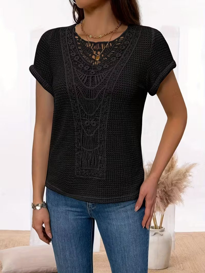 Bohemian Grace Crochet Top