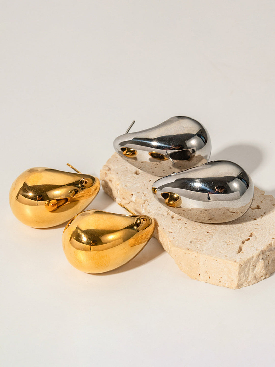 Bold Grace Sculpted Earrings