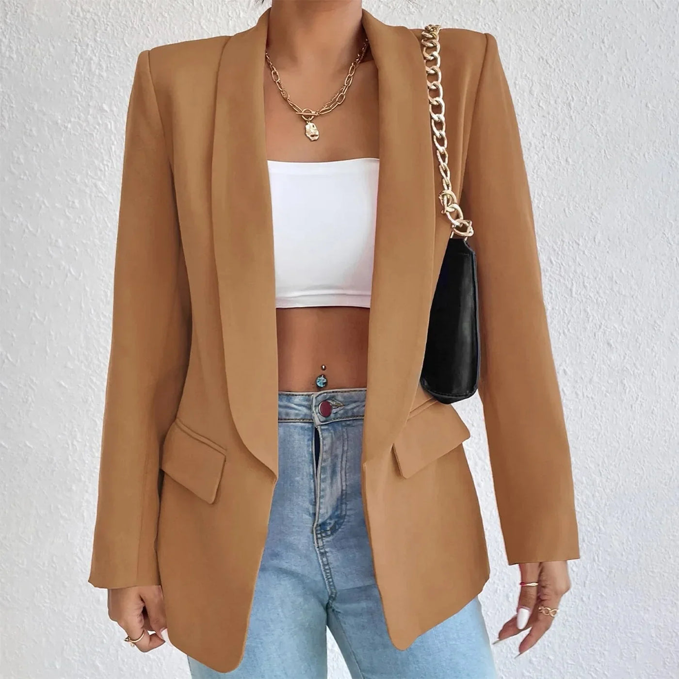 Bold Poise Tailored Blazer