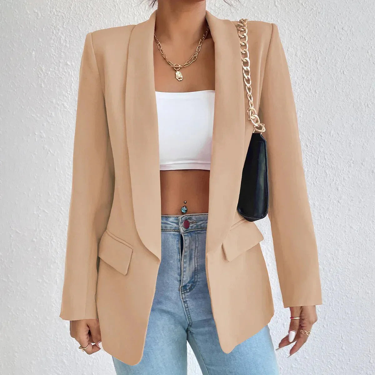 Bold Poise Tailored Blazer