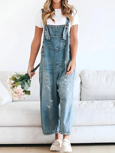 Carefree Denim Jumpsuit