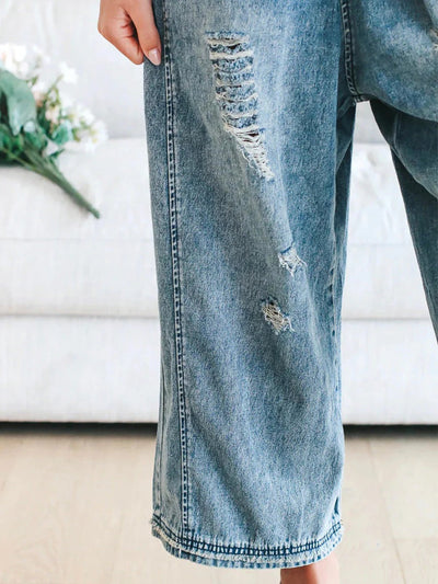 Carefree Denim Jumpsuit