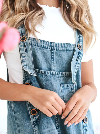 Carefree Denim Jumpsuit