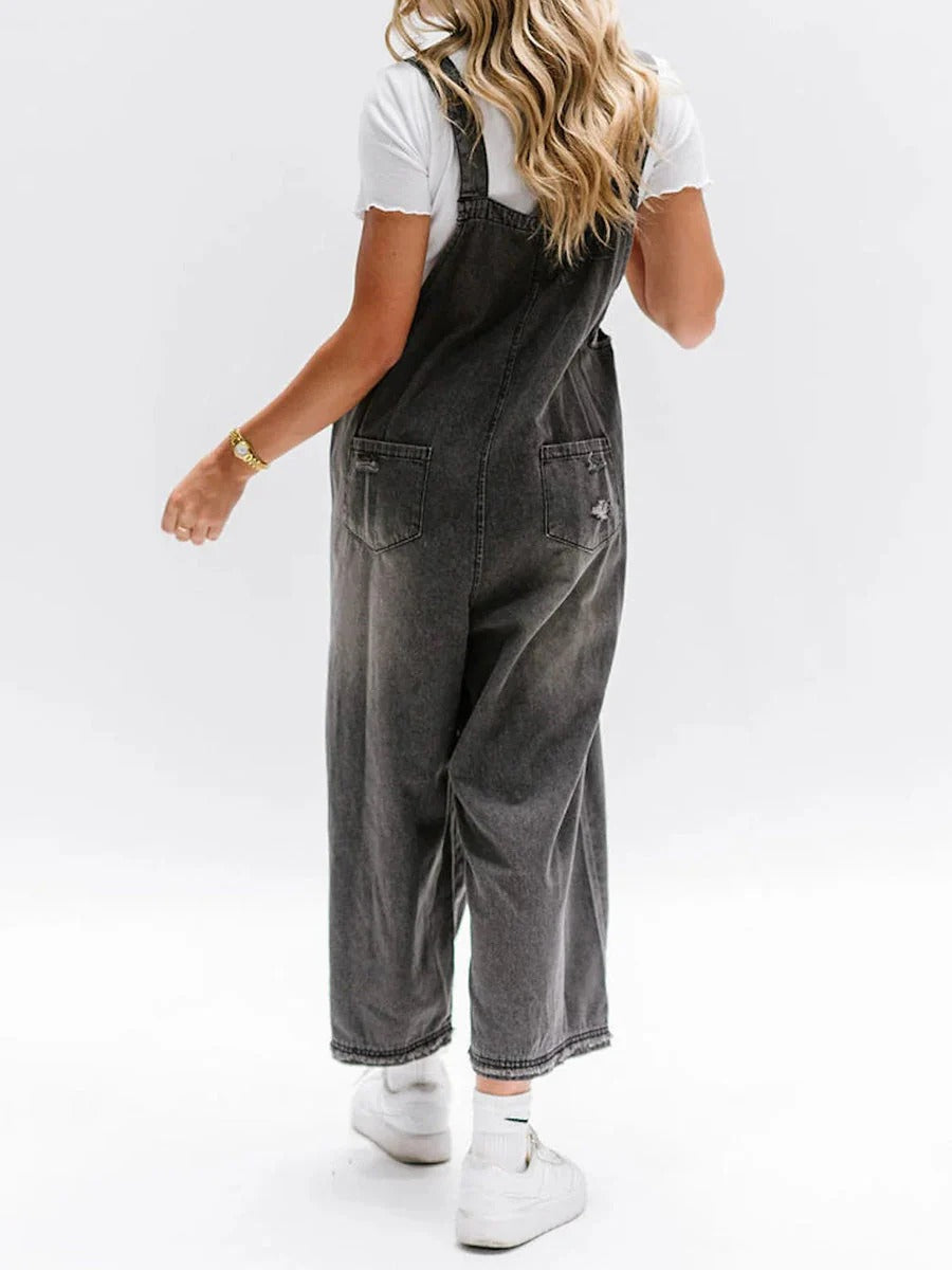 Carefree Denim Jumpsuit
