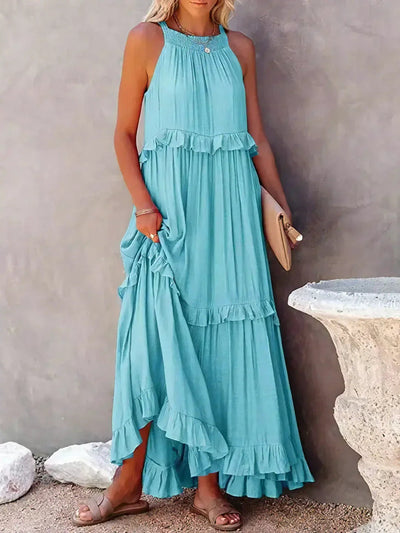 Carefree Grace Layered Maxi Dress