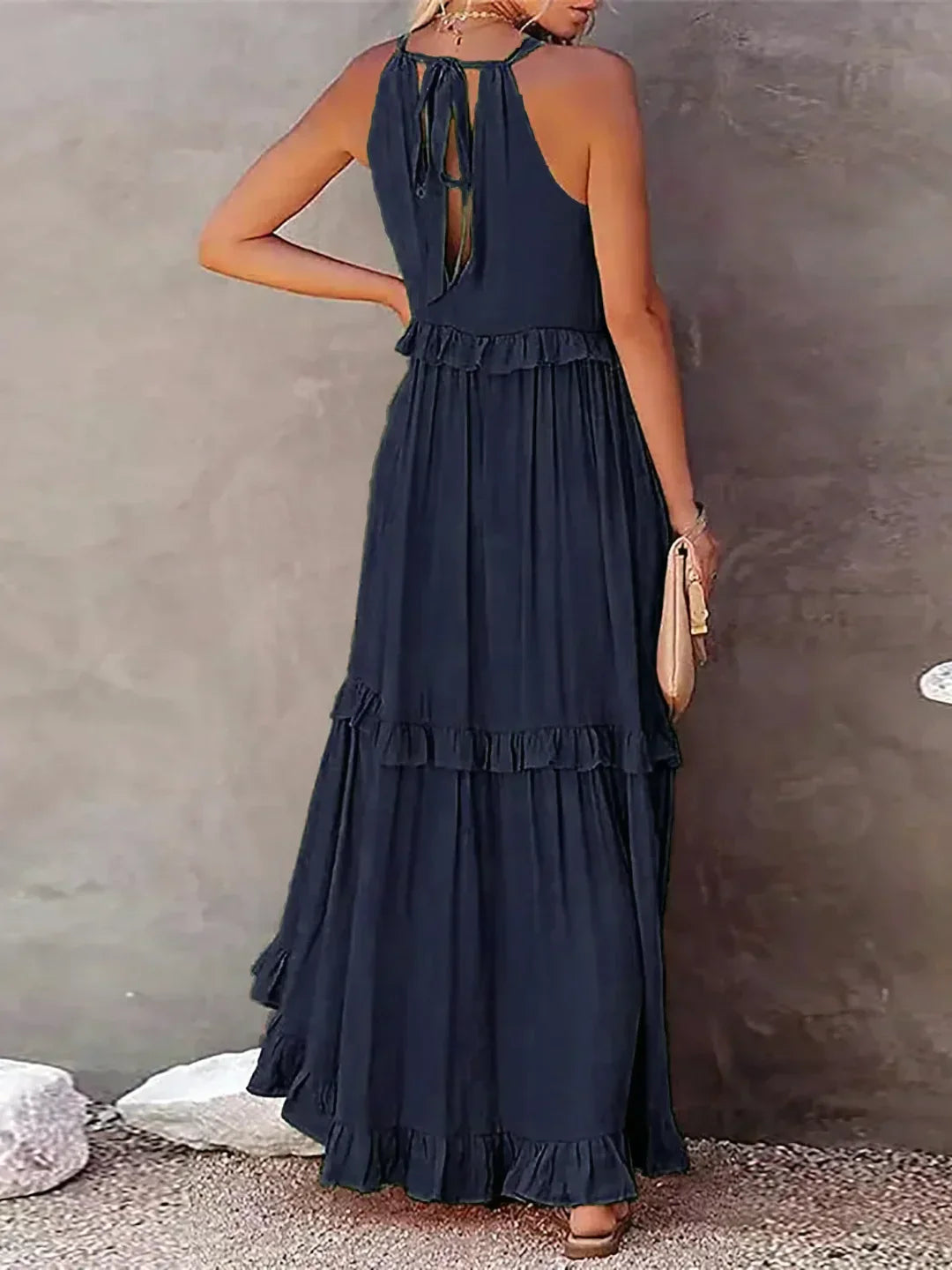 Carefree Grace Layered Maxi Dress