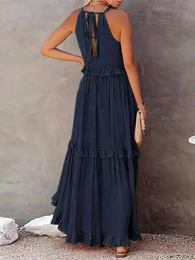 Carefree Grace Layered Maxi Dress