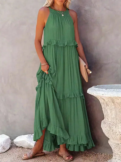 Carefree Grace Layered Maxi Dress