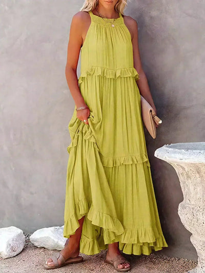 Carefree Grace Layered Maxi Dress
