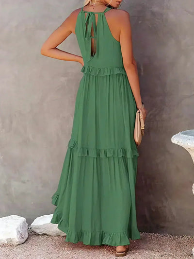 Carefree Grace Layered Maxi Dress
