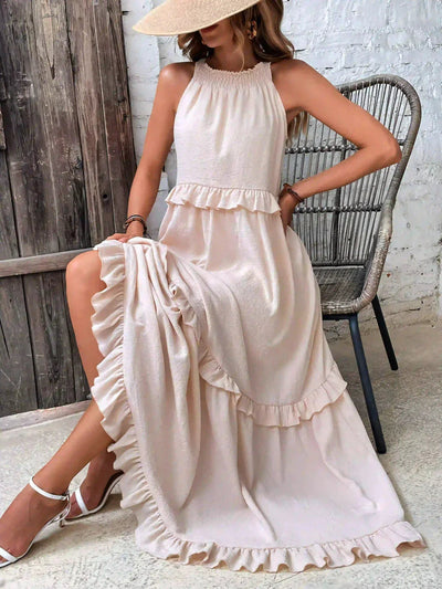 Carefree Grace Layered Maxi Dress