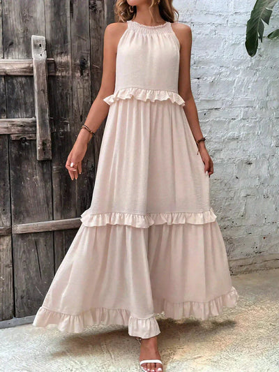 Carefree Grace Layered Maxi Dress