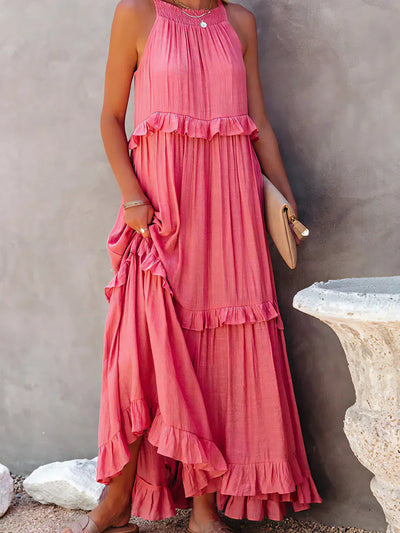 Carefree Grace Layered Maxi Dress