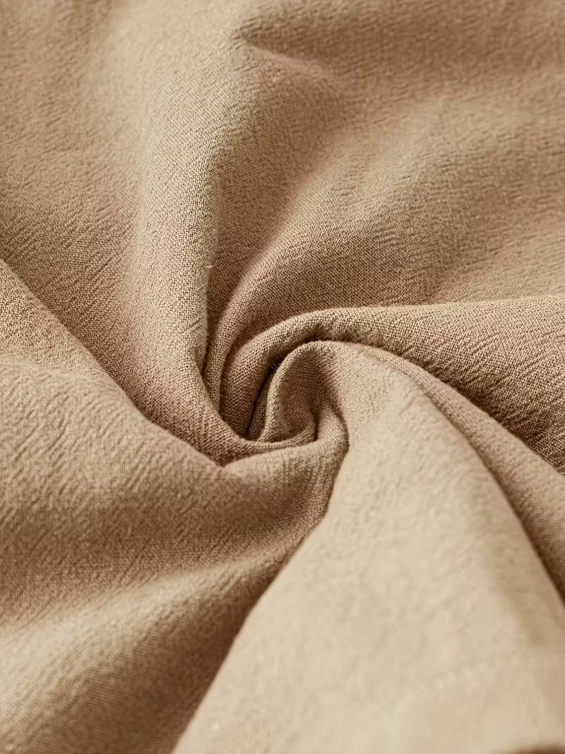 Casual Charm Button Detail Summer Dress