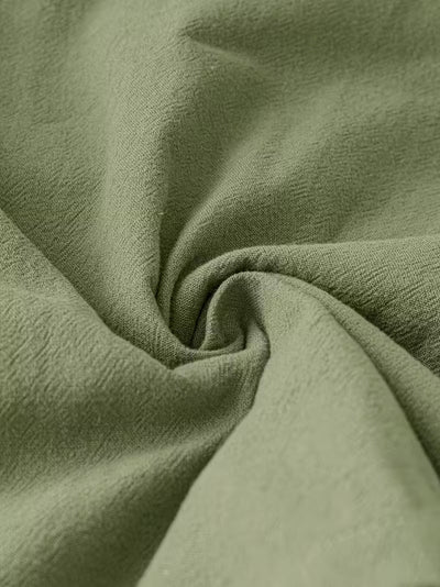 Casual Charm Button Detail Summer Dress