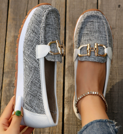 Stylish Horizon Chain Loafers