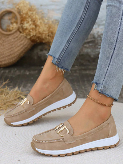 Stylish Horizon Chain Loafers