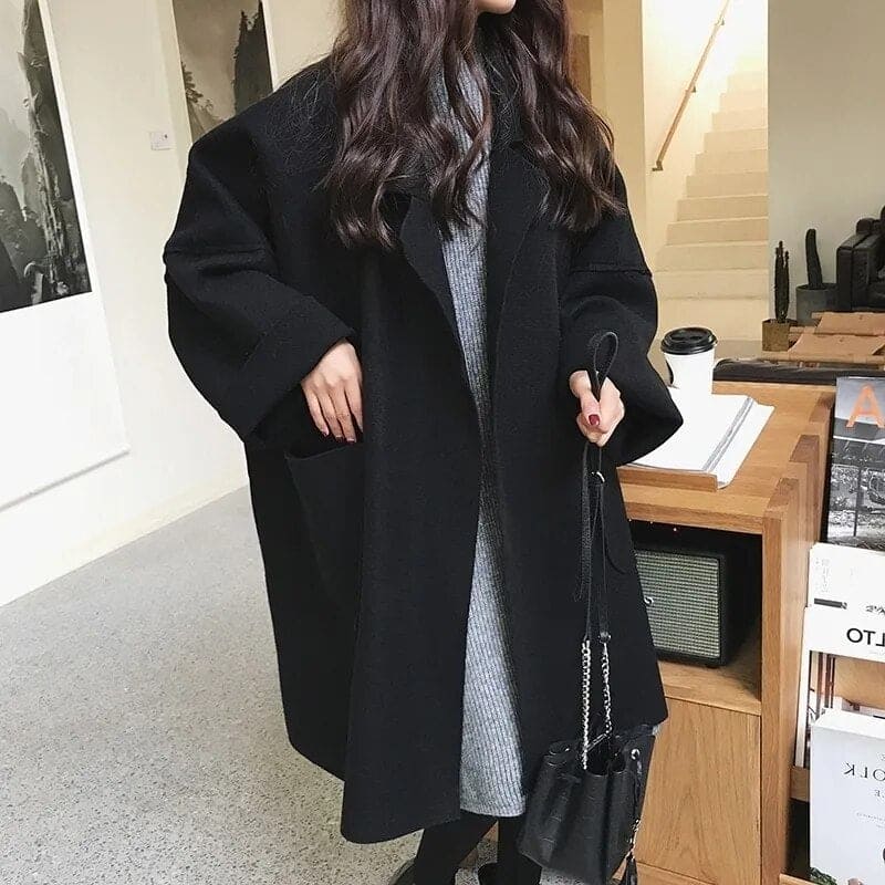 City Muse Oversized Pocket Coat