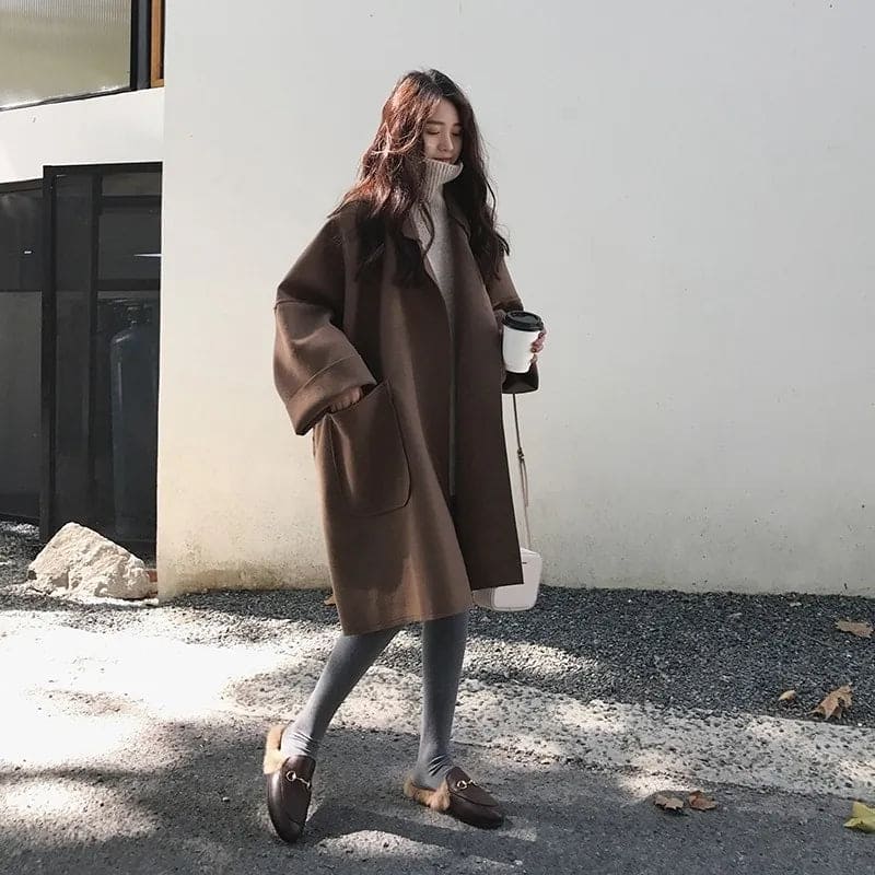 City Muse Oversized Pocket Coat