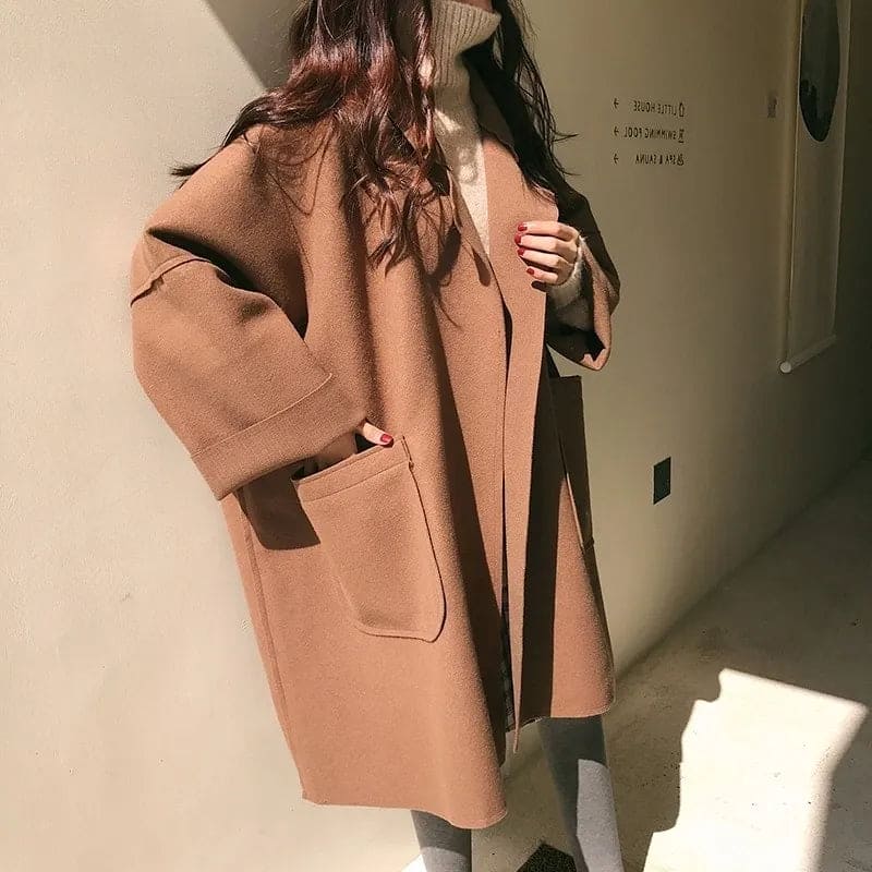 City Muse Oversized Pocket Coat