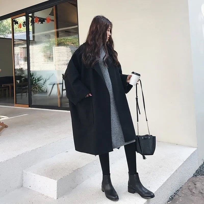 City Muse Oversized Pocket Coat