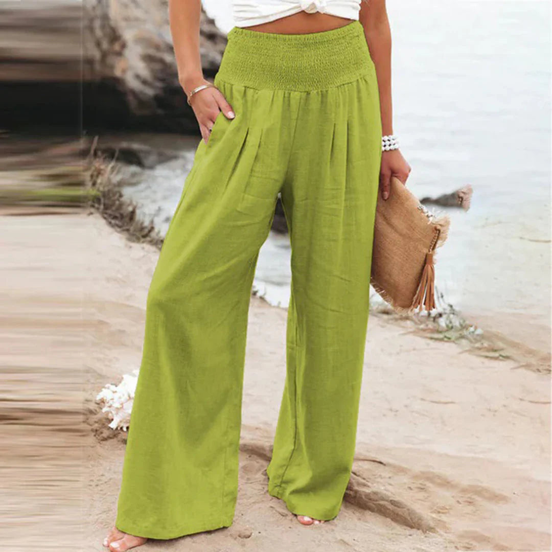 Coastal Breeze Wide-Leg Pants