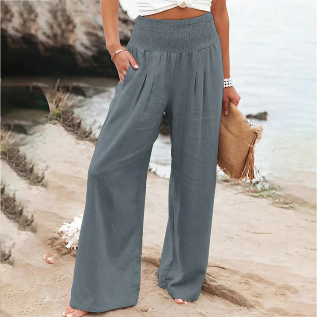 Coastal Breeze Wide-Leg Pants