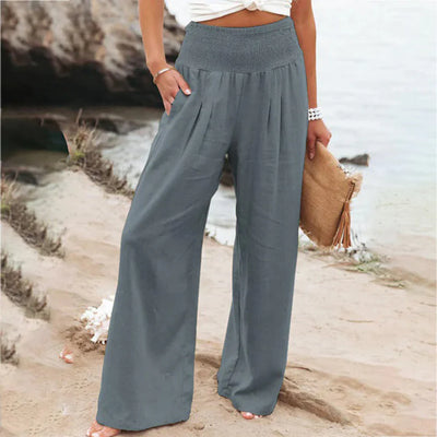 Coastal Breeze Wide-Leg Pants