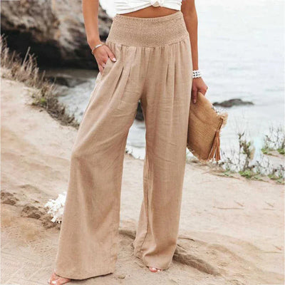 Coastal Breeze Wide-Leg Pants