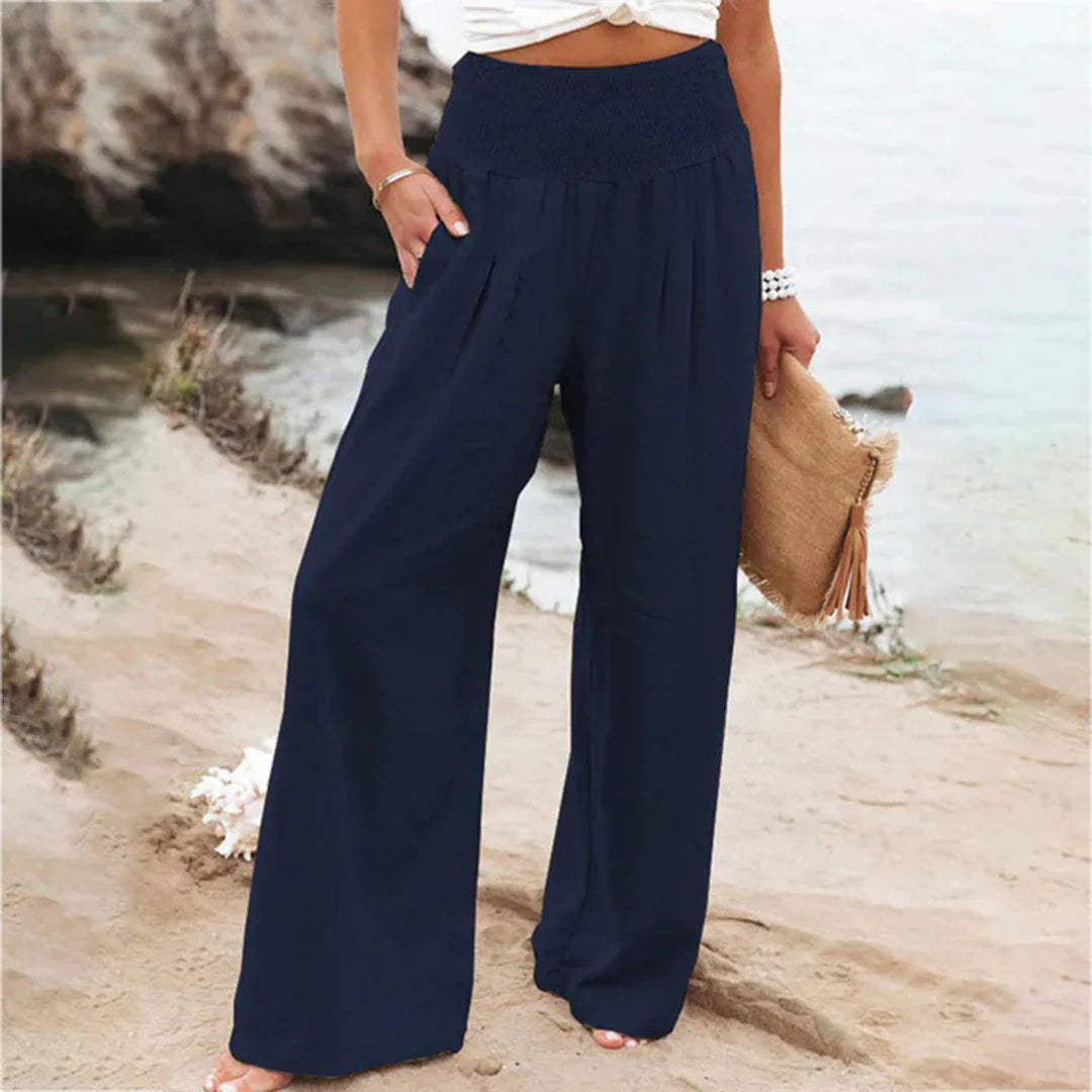 Coastal Breeze Wide-Leg Pants