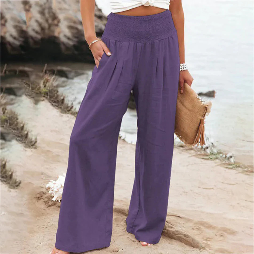 Coastal Breeze Wide-Leg Pants