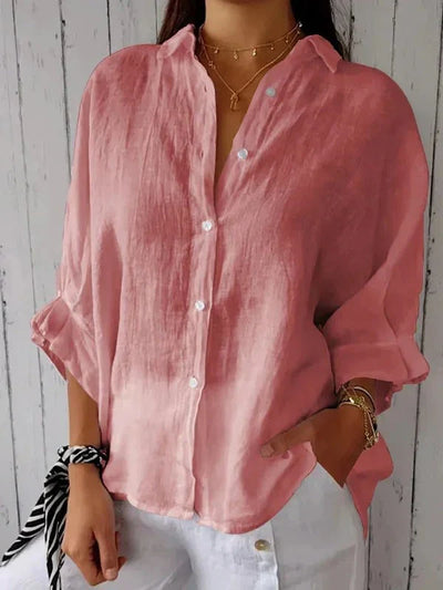 Coastal Ease Relaxed Button Shirt